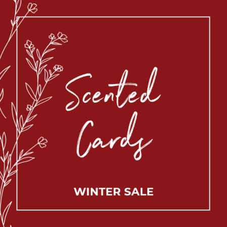 Winter Sale Scented Cards