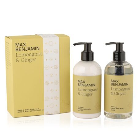 Hand & Body Wash & Lotion Lemongrass and Ginger