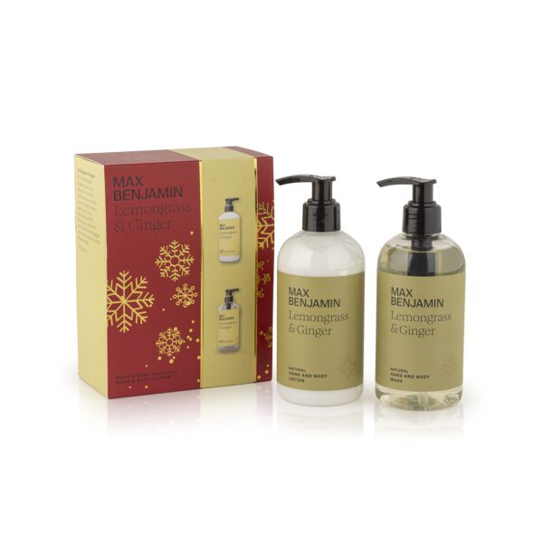 Hand & Body Wash & Lotion Lemongrass and Ginger