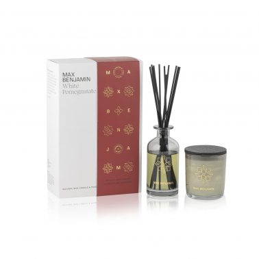 White Pomegranate Diffuser Candle -1